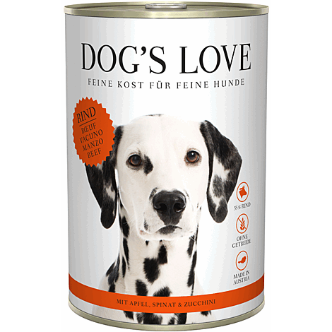 Dogs Love (Apfel, Spinat und Zucchini)