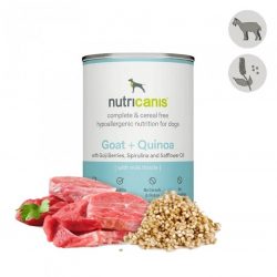 Hundefutter Nassfutter Ziege und Quinoa Allergiker geeignet, glutenfrei, nutricanis
