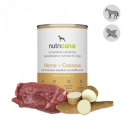 Hundefutter Nassfutter Pferd und Cassava Allergiker geeignet, glutenfrei, nutricanis